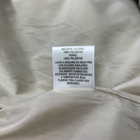 JM Collection Women Windbreaker Rain Jacket Hooded Drawstring Cheetah Print - Picture 10 of 13